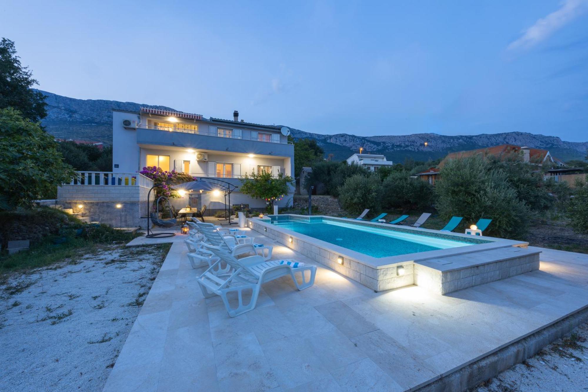 Casa Felice Apartments-Holiday Home Kaštela Kültér fotó